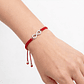 Pulsera Hilo Rojo Ajustable Infinito en Plata 925 - Miniatura 3