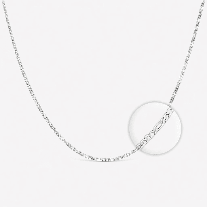 Cadena Cartier 1.2 mm 50 cm Unisex en Plata 925  1