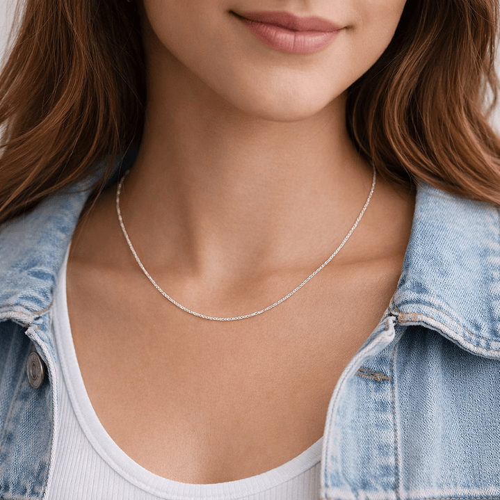 Cadena Cartier 1.2 mm 50 cm Unisex en Plata 925  3