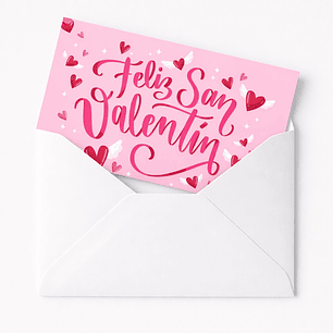 Tarjeta Regalo San Valentín 