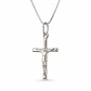 Collar Crucifijo Jesús Cruz en Plata 925  - Miniatura 1