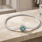 Pulsera Charm Trébol 4 Hojas Plata 925 - Miniatura 3