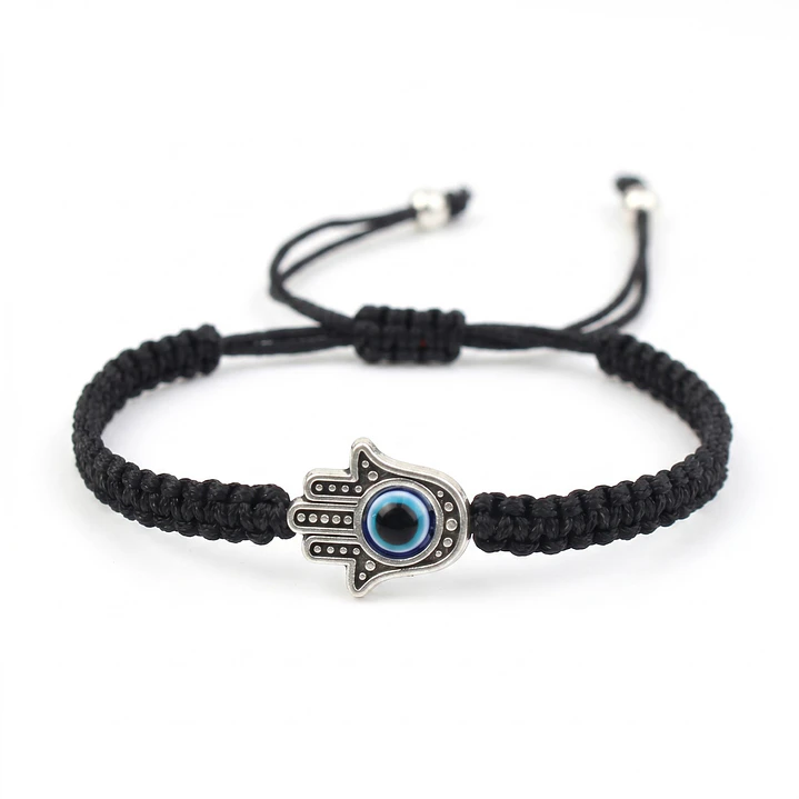 Pulsera Tejida Mano de Fatima Unisex 1
