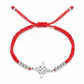 Pulsera Roja Tejida Nudo de Bruja Unisex  - Miniatura 1