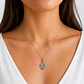 Collar Tierno Mama e Hija Plata Ley 925  - Miniatura 2