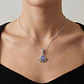 Charm Flor Morada en Plata 925  - Miniatura 2