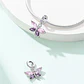 Charm Mariposa Circón Plata 925 - Miniatura 3