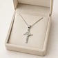 Collar Crucifijo San Benito Plata 925 50cm - Miniatura 3