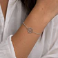 Pulsera Nudo de Bruja Luna Plata 925 - Miniatura 2