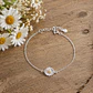 Pulsera Margarita Elegante Plata Ley 925 - Miniatura 3