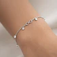 Pulsera Infinito Cristales Plata Ley 925 - Miniatura 2