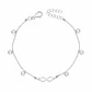 Pulsera Infinito Cristales Plata Ley 925 - Miniatura 1