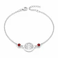 Pulsera Árbol de la Vida Cristales Plata Ley 925 - Miniatura 1