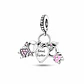 Charm Dije Hermana del Alma Plata 925 - Miniatura 1