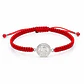 Pulsera Roja Medalla San Benito Plata 925 - Miniatura 1