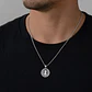 Collar Hombre San Benito Acero Inoxidable  - Miniatura 2