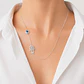 Collar Mano Fatima Ojo Turco Acero Inoxidable  - Miniatura 3
