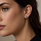 Aros Cristales Multicolor 8 mm en Plata 925  - Miniatura 2