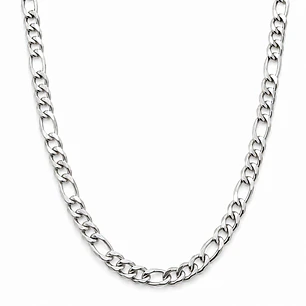 Cadena Cartier Hombre 7mm 70cm Acero Inoxidable  