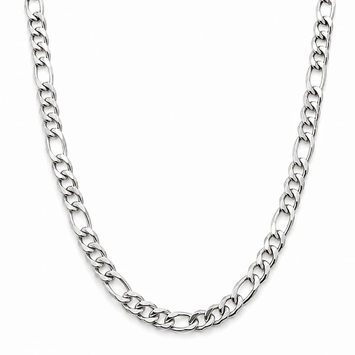 Cadena Cartier Hombre 7mm 70cm Acero Inoxidable   1