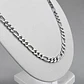 Cadena Cartier Hombre 7mm 70cm Acero Inoxidable   - Miniatura 4