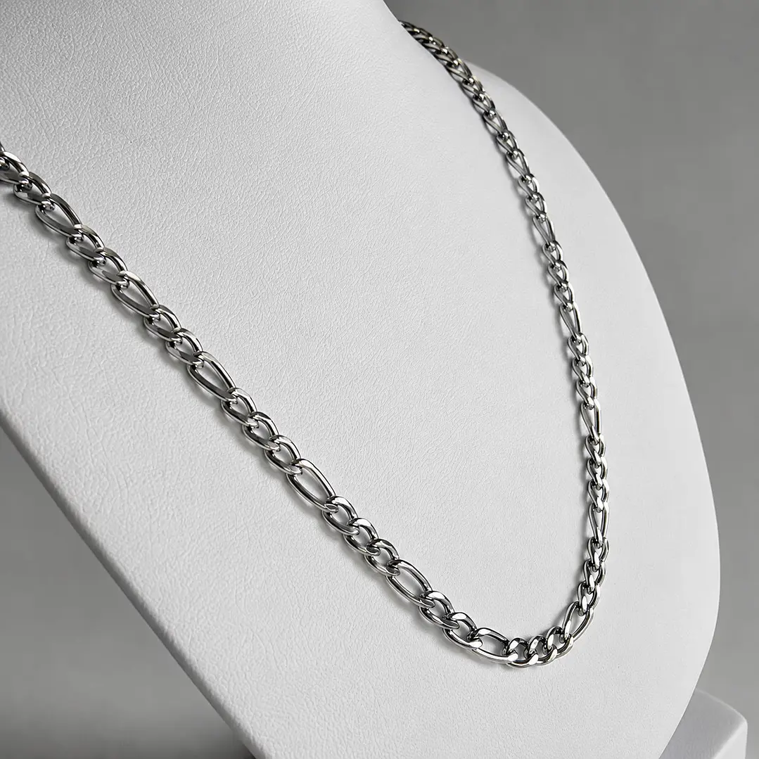 Cadena Cartier Hombre 3mm 70cm Acero Inoxidable   2