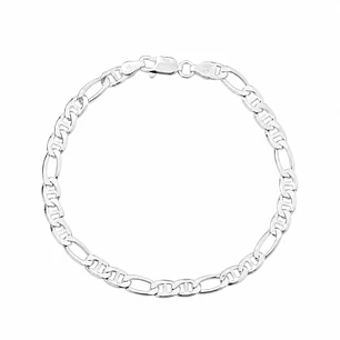 Pulsera Cartier Gucci Hombre Plata Ley 925