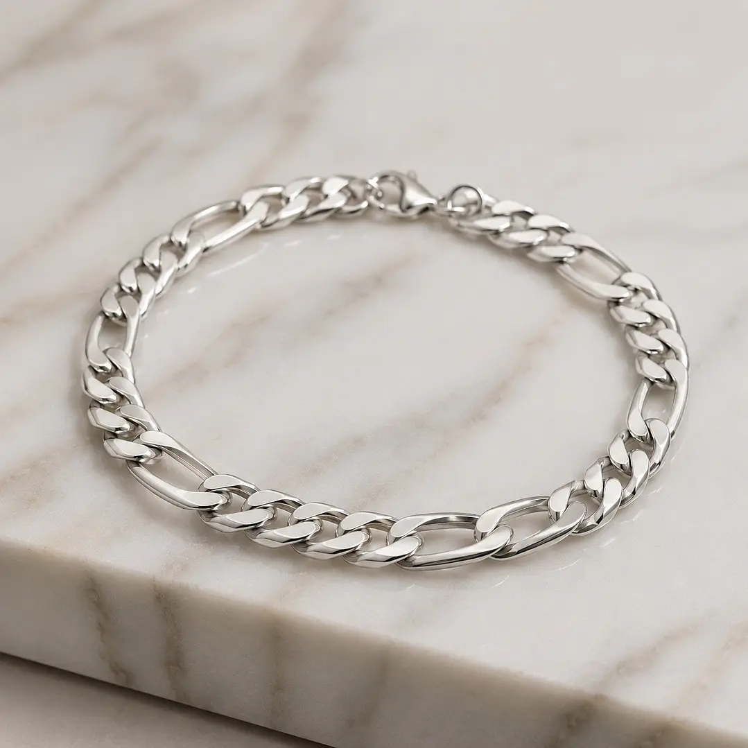 Pulsera Cartier 7mm Hombre Acero Inoxidable 3