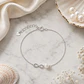 Pulsera Infinito Perla del Rio Natural Plata ley 925 - Miniatura 5