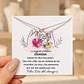 Pack 2 Collares Corazón Rosa y Cristal Amigas Por Siempre Plata 925  - Miniatura 1