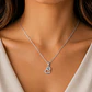 Collar Corazón Circón Plata 925  - Miniatura 2