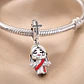 Charm Dije Jesús Fe Protección Plata 925 - Miniatura 2