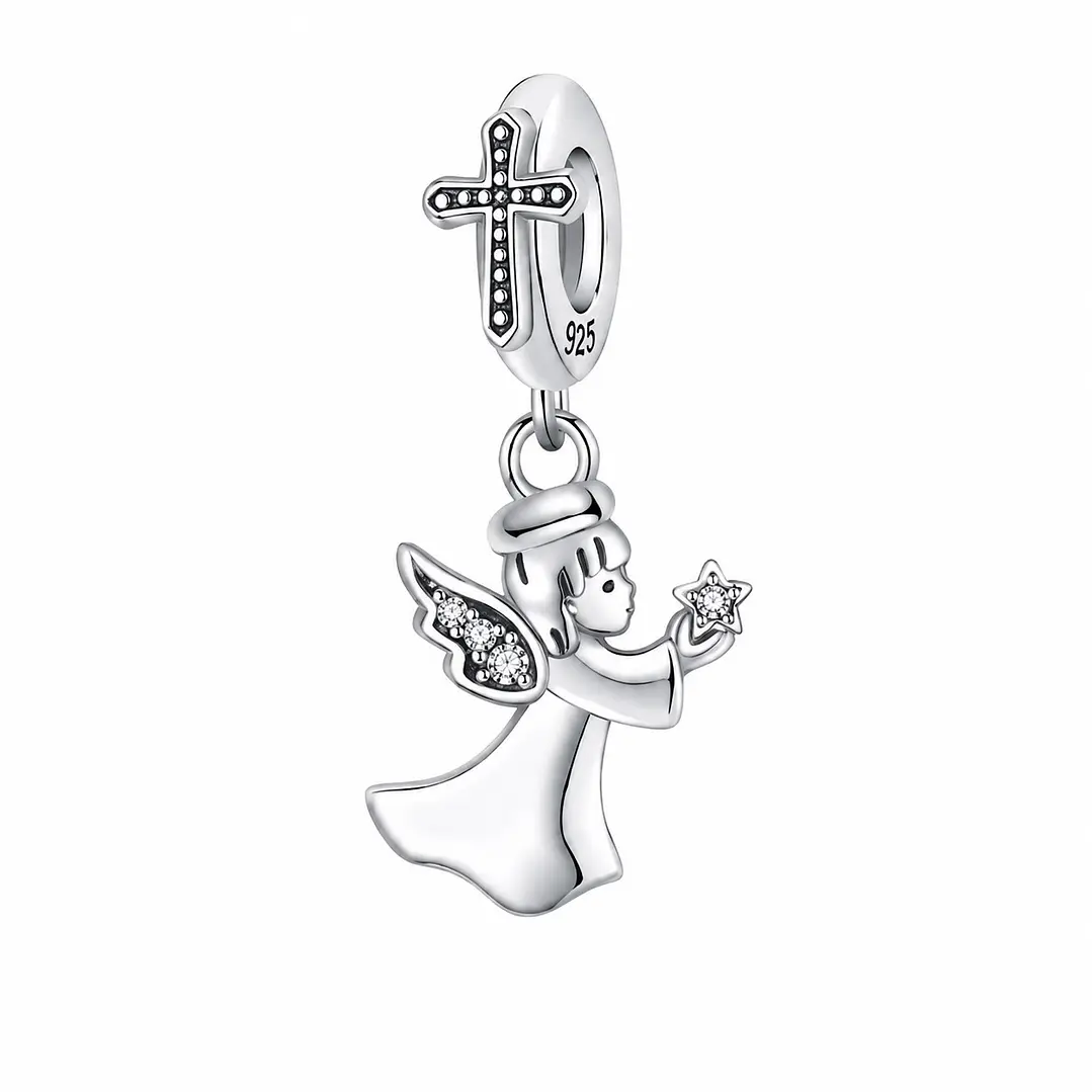 Charm Dije Ángel de la Guarda Plata 925 1