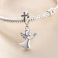 Charm Dije Ángel de la Guarda Plata 925 - Miniatura 3