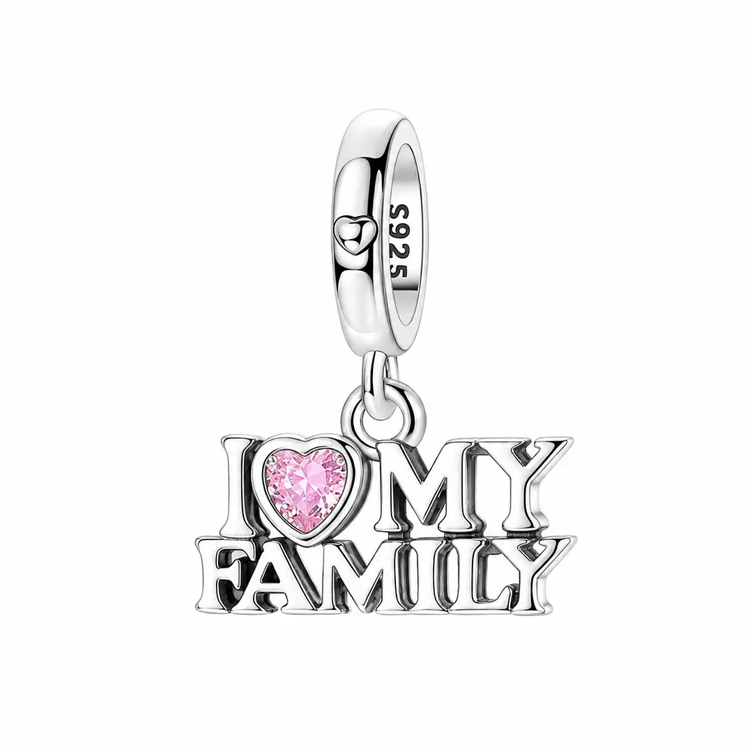Charm Dije Yo Amo My Family Plata 925 1
