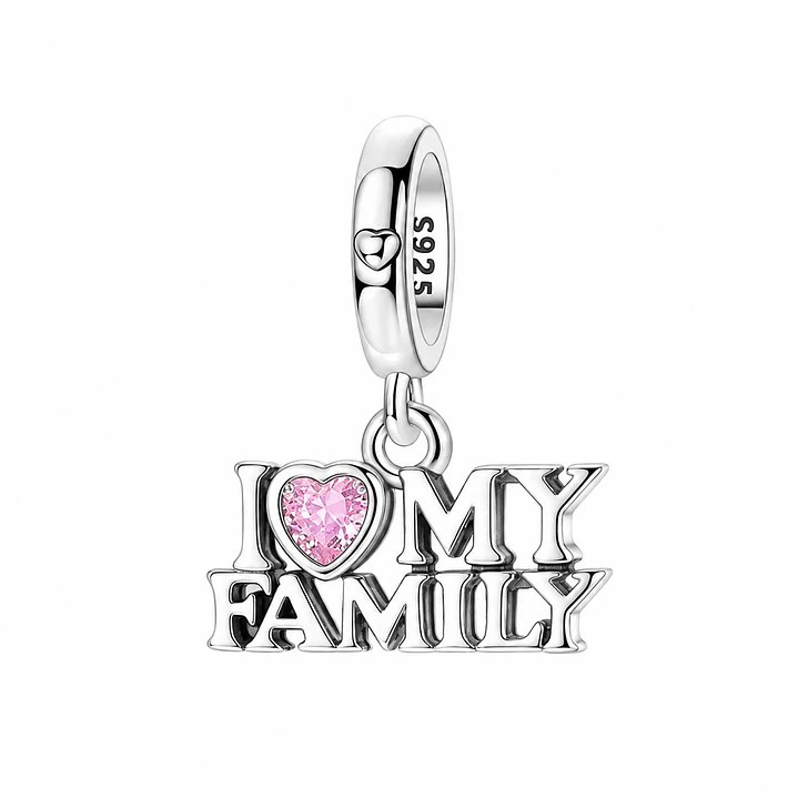 Charm Dije Yo Amo My Family Plata 925 1