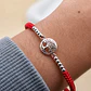 Pulsera Hilo Rojo Árbol de la Vida Unisex Plata 925  - Miniatura 2