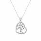 Collar Árbol de la Vida Corazón Plata 925  - Miniatura 1