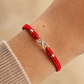 Pulsera Hilo Rojo Infinito Protección Plata 925 Unisex - Miniatura 2