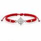 Pulsera Hilo Rojo Nudo de Bruja Protección Plata 925 - Miniatura 1
