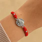Pulsera Hilo Rojo San Benito Protección Plata 925 - Miniatura 1