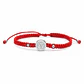 Pulsera Hilo Rojo San Benito Acero Inoxidable Unisex - Miniatura 1