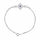 Pulsera Nudo de Bruja Circón Morado Plata 925 - Miniatura 1