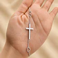 Pulsera Cruz Corazón Infinito Plata 925 - Miniatura 2