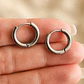 Aros Argolla Acero Inoxidable 10mm Unisex - Miniatura 2