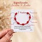 Pulsera Hilo Rojo 7 Nudos Protección Energía Positiva  - Miniatura 3