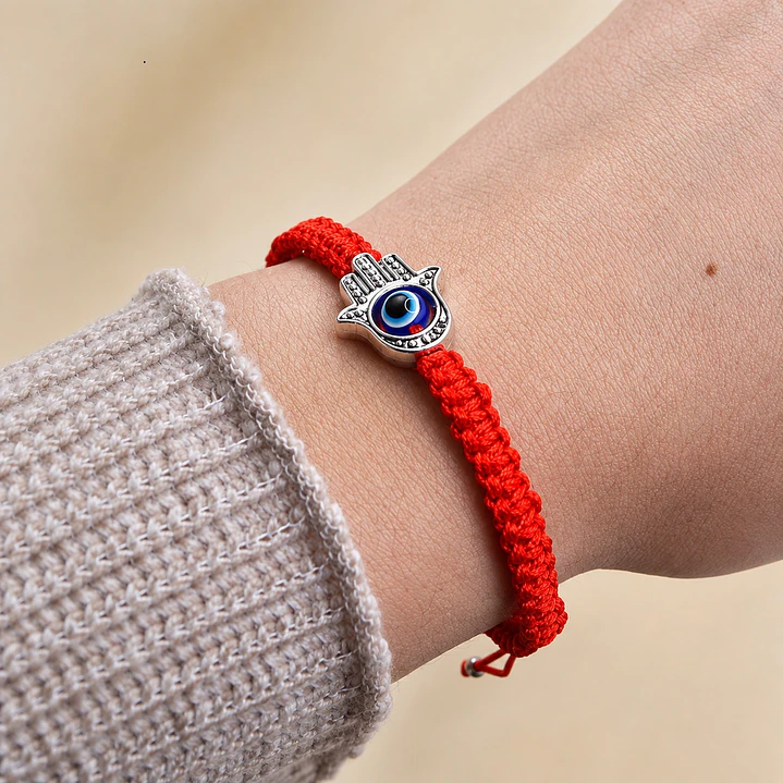 Pulsera Hilo Rojo Mano Fátima  Protección 2
