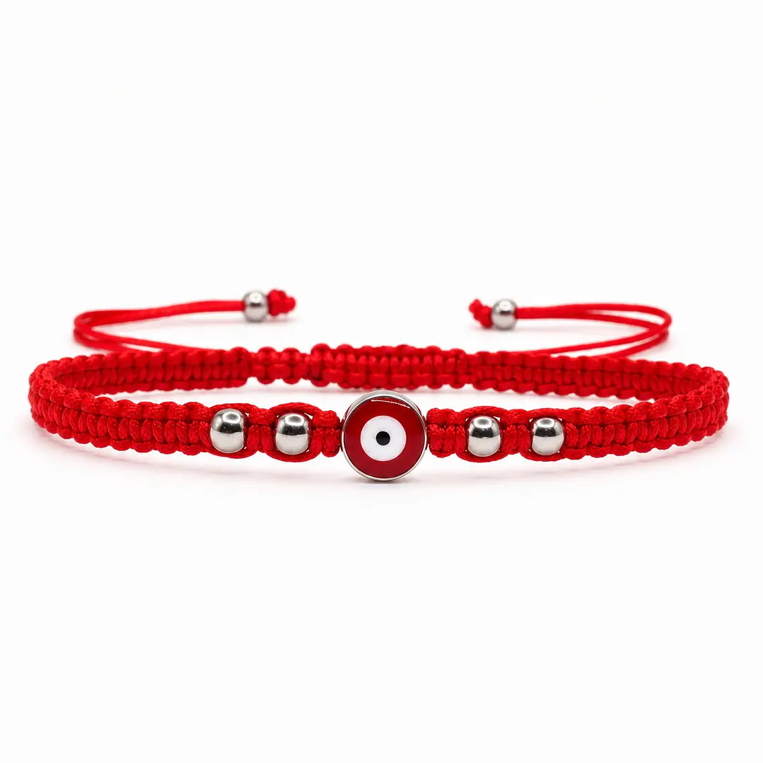 Pulsera Hilo Rojo Ojo Turco Protección 1