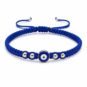 Pulsera Hilo Azul Ojo Turco Protección