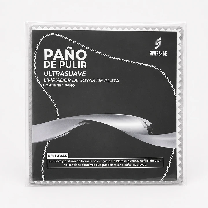 Paño para Limpieza de Joyas de Plata Ley 925 1